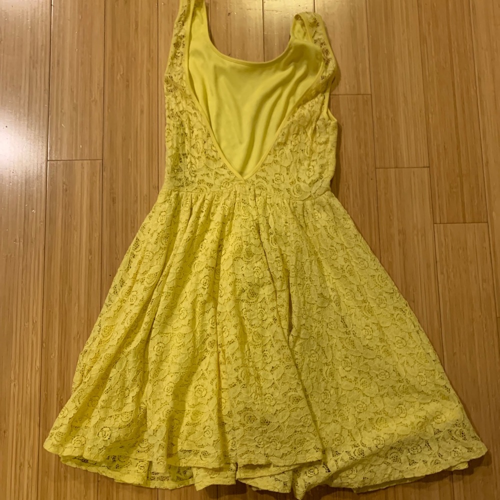 Yellow dress